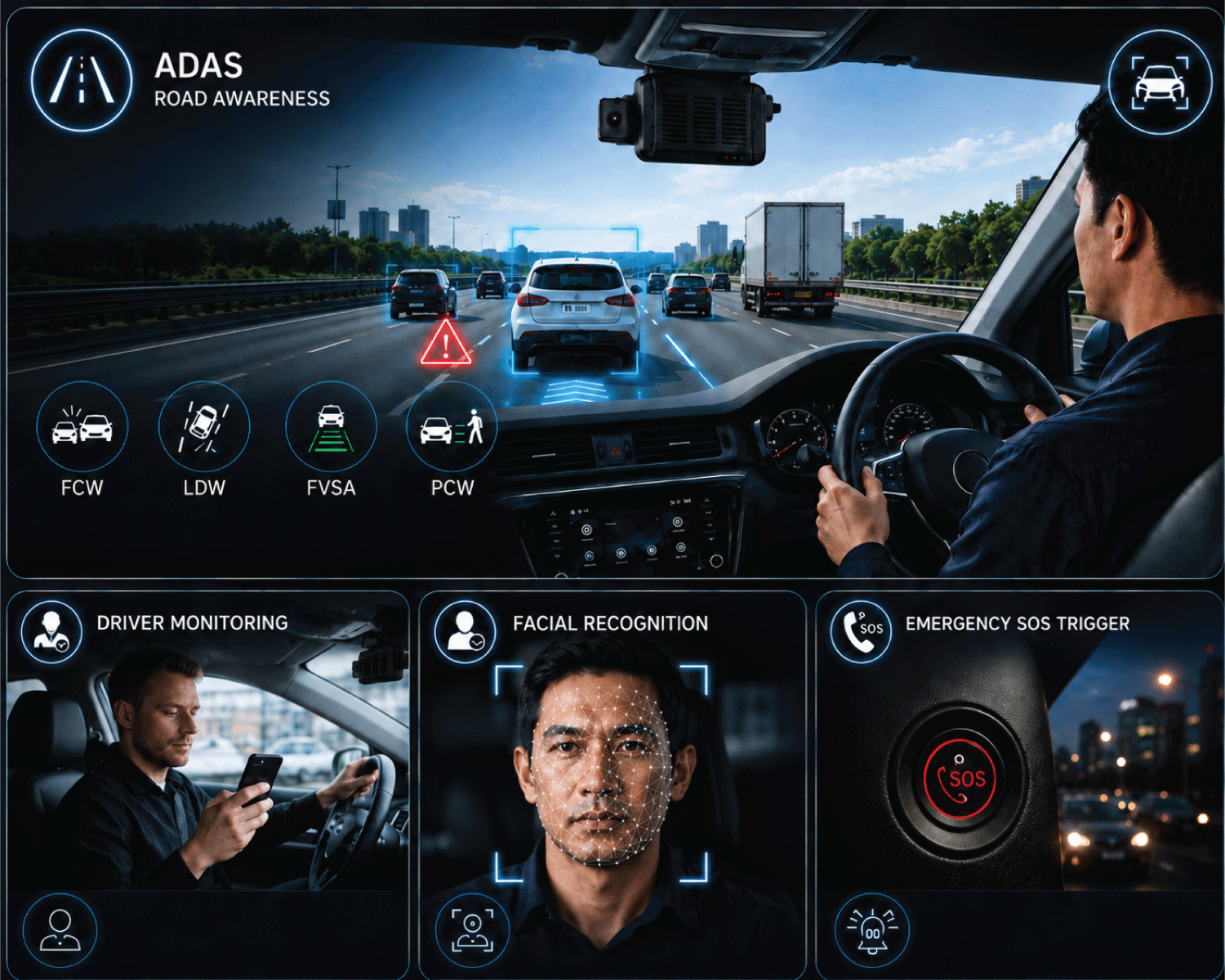 DOKO3 AI road and driver monitoring