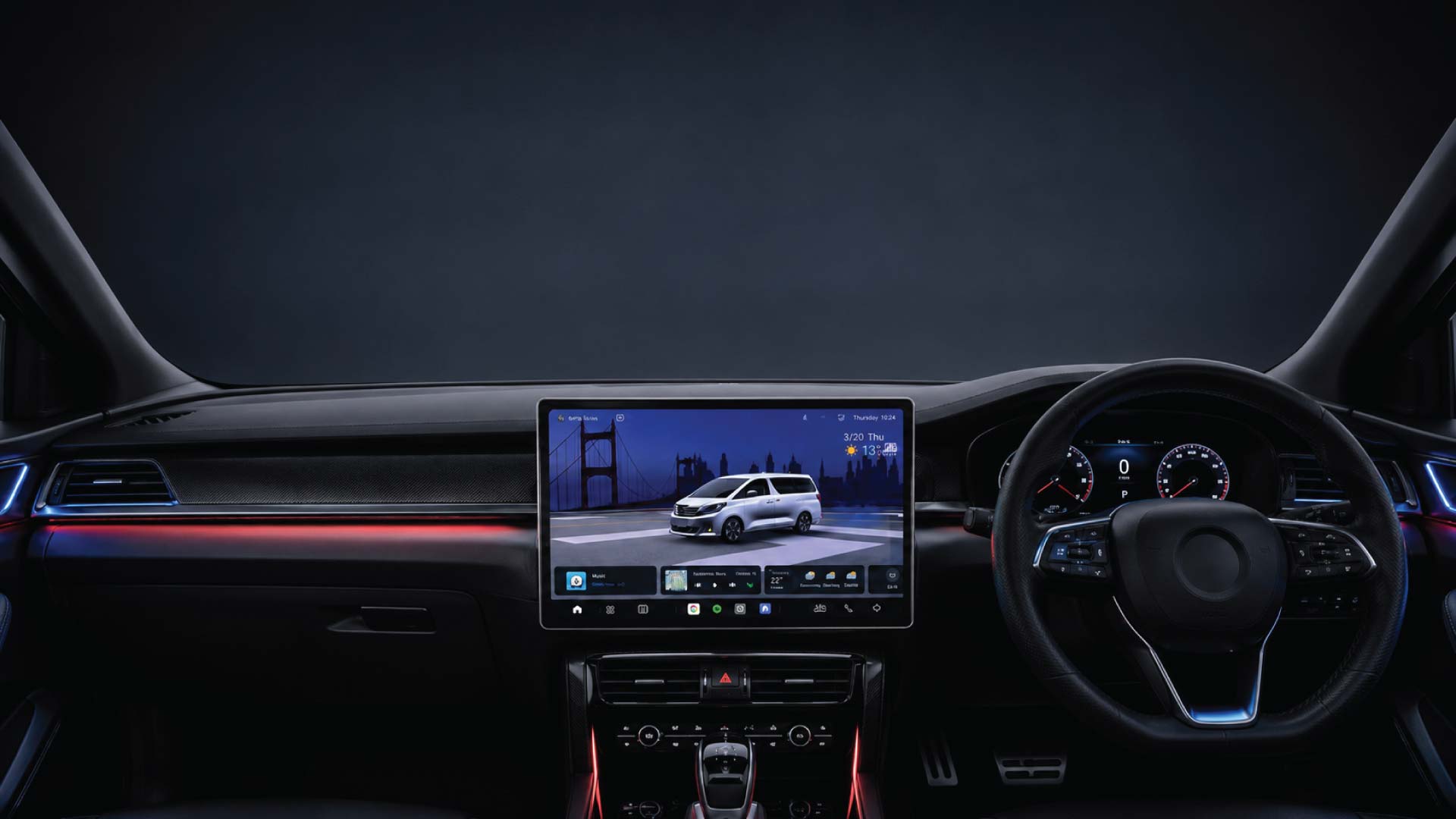 X100 Infotainment Dashboard