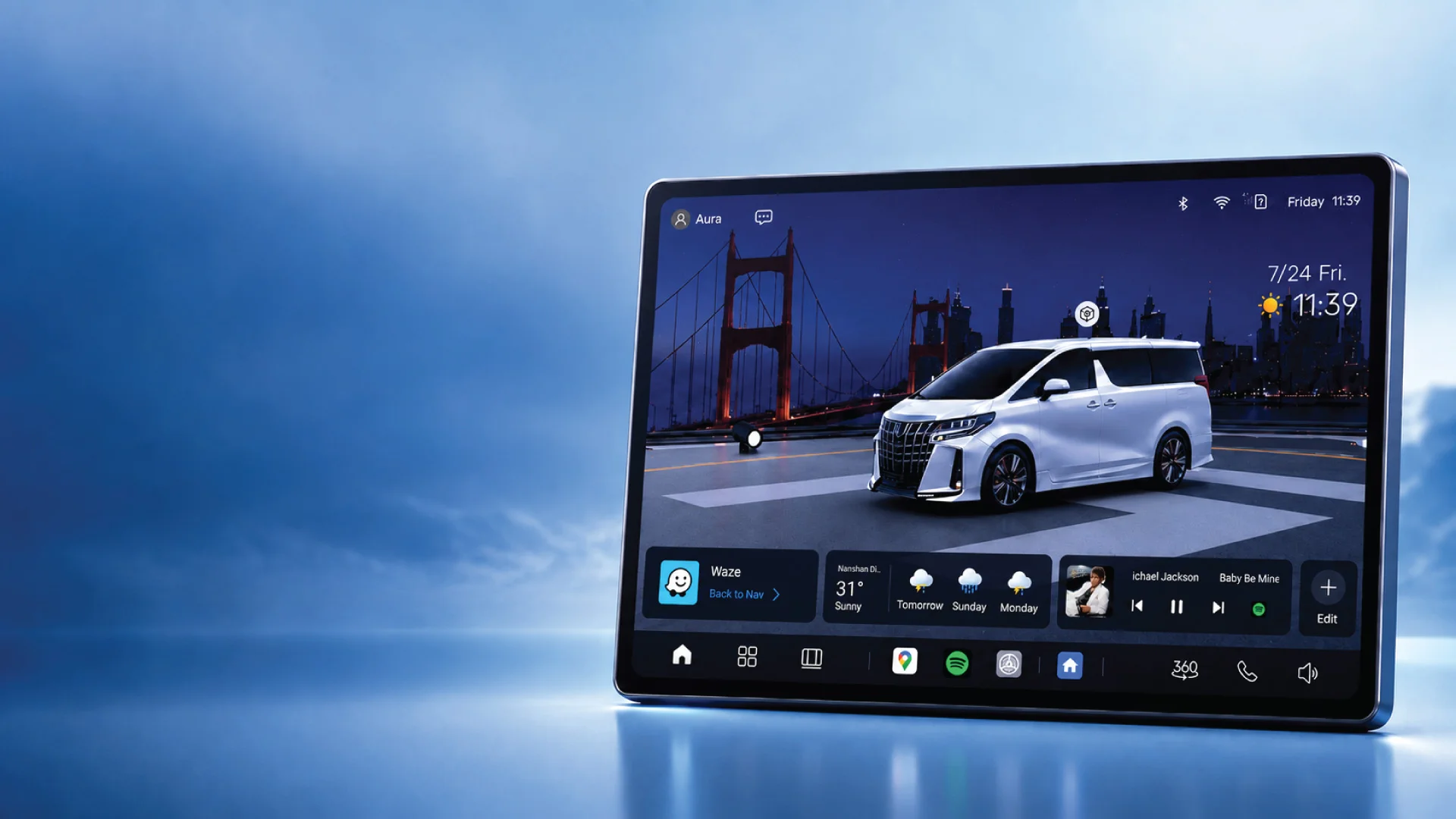 ProICE AuraAI X100 head unit