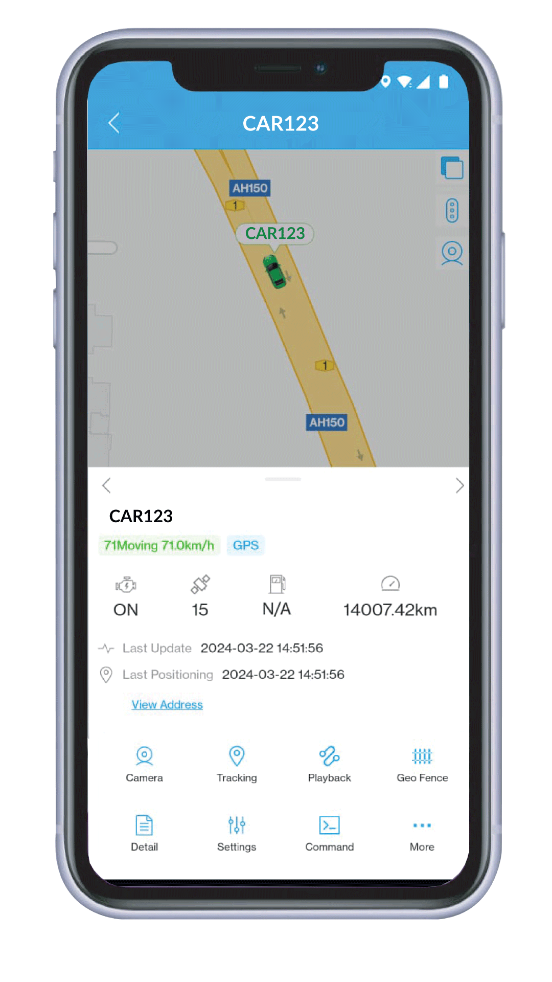 CLAS Track mobile application